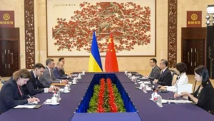Переговори делегацій України та Китаю щодо мирних переговорів з Росією