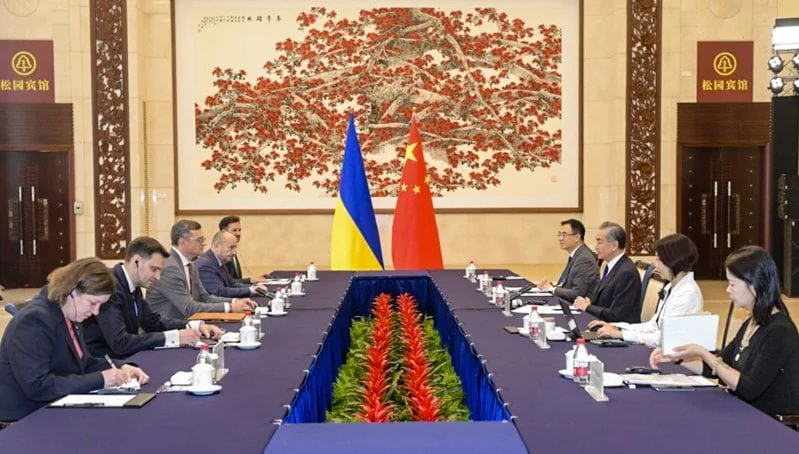 Переговори делегацій України та Китаю щодо мирних переговорів з Росією