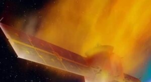 Несправний супутник «Рассвет» охоплений полум’ям на орбіті
